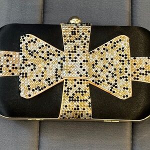 Kate Landry Bow Clutch